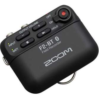 Диктофоны - Zoom F2-BT sound recorder wtih lavalier microphone and bluetooth app control - быстрый заказ от производителя
