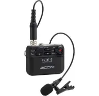 Zoom F2-BT sound recorder wtih lavalier microphone and bluetooth app control