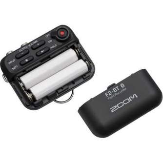 Диктофоны - Zoom F2-BT sound recorder wtih lavalier microphone and bluetooth app control - быстрый заказ от производителя