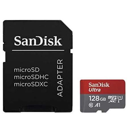 SANDISK MEMORY MICRO SDXC 128GB UHS-I W/A SDSQUA4-128G-GN6IA