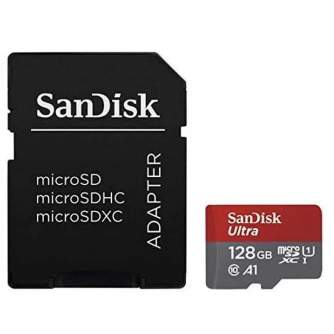 SANDISK MEMORY MICRO SDXC 128GB UHS-I W/A SDSQUA4-128G-GN6IA