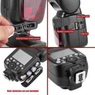 Kameras zibspuldzes - Godox TT685 II speedlite for Nikon - perc šodien veikalā un ar piegādi