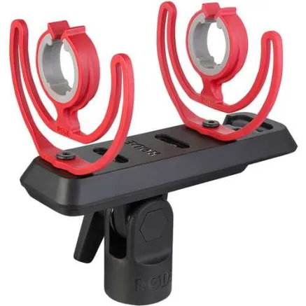 Rode SM4-R Suspension Shockmoun4t for Rode Microphones, Dual LyreSpecs Dual Lyre Mounts, Cable Management, Compatible with Va...