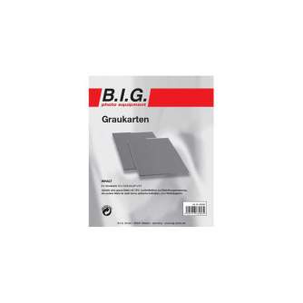 Карты баланса белого - I.G. BIG набор серых карточек 10x12 см 2 шт. 486006 - быстрый заказ от производителя