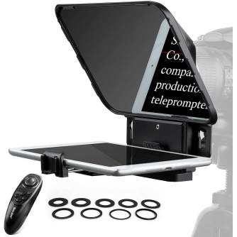 Teleprompter Desview T3 for camera, smartphone or tablet up to