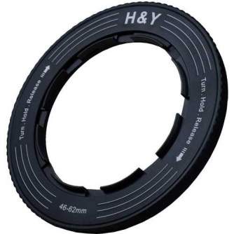Adapters for filters - H&Y Adjustable Filter Holder Revoring 52-72 mm for 77 mm filters - buy today in store and with delivery