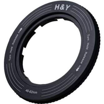 Адаптеры для фильтров - H&Y Adjustable Filter Holder Revoring 52-72 mm for 77 mm filters - купить сегодня в магазине и с доставк