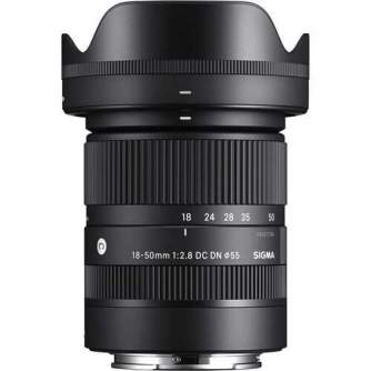 Lenses - Sigma 18-50mm F2.8 DC DN for Sony E-Mount - quick order from manufacturer