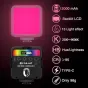 LED Phone Light - PULUZ Pocket LED 2500-9000K+RGB Full Color Beauty Fill - buy today in store and with delivery