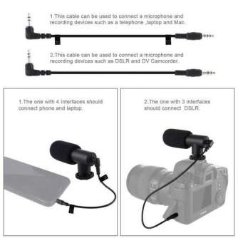 For smartphones - Puluz Live Vlogger Kits with Microphone - buy today in store and with delivery