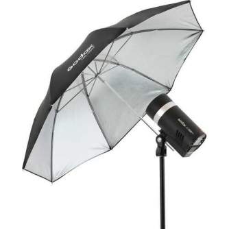 Umbrellas - Godox Silver Umbrella 85cm For AD300Pro UBL 085S - quick order from manufacturer