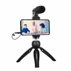 Viedtālruņiem - PULUZ VK-01 Live Broadcast Smartphone Video Vlogger Kits - perc šodien veikalā un ar piegādi