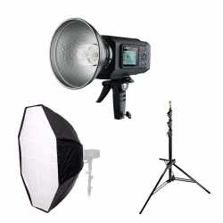 Lighting - Godox Witstro AD600 TTL studijas zibspuldze ar bateriju un raidītāju Canon/Nikon