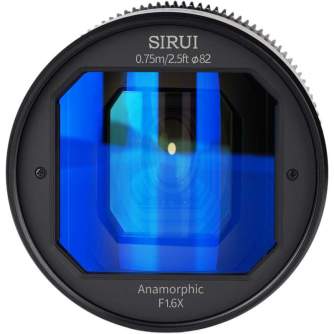 CINEMA Video objektīvi - Sirui Anamorphic Lens 1,6x Full Frame 50mm T2.9 RF-Mount - perc šodien veikalā un ar piegādi
