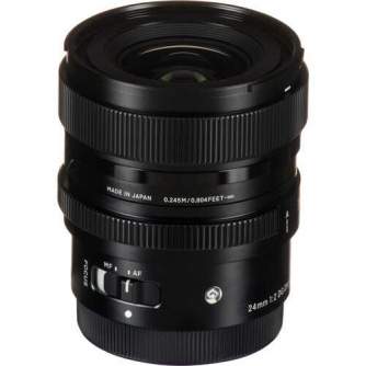 Objektīvi - Sigma 24mm F2.0 DG DN lens (Contemporary) Sony-E - ātri pasūtīt no ražotāja