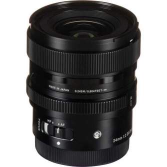Mirrorless Lenses - Sigma 24mm F2.0 DG DN lens (Contemporary) Sony-E - быстрый заказ от производителя