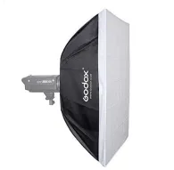 Профессиональная софтбокс Godox SB-FW80120 с креплением Bowens, размером 80x120 см, с встроенной решеткой и прочной конструкцией из рипстоп-нейлона для равномерного рассеивания светаПрофессиональная софтбокс Godox SB-FW80120 с креплением Bowens, размером 80x120 см, с встроенной решеткой и прочной конструкцией из рипстоп-нейлона для равномерного рассеивания света