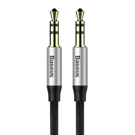 Baseus Yiven Audio 3.5mm to 3.5mm Cable M30 1.5M Silver+Black