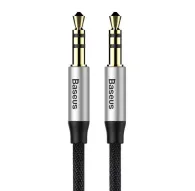 Baseus Yiven Audio 3.5mm uz 3.5mm Cable M30 1.5M Silver+Black