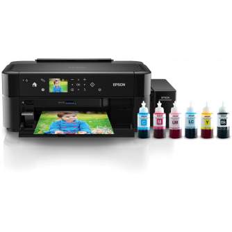 Printeri un piederumi - Epson L810 Colour, Inkjet, Printer, A4, Black - ātri pasūtīt no ražotāja