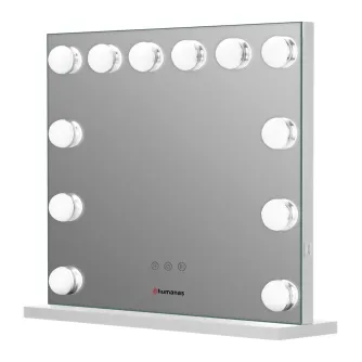 Make-up Mirror - Humanas HS-HM02 make-up mirror with LED lighting white - buy today in Master Foto store and with delivery