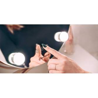 Make-up Mirror - Humanas HS-HM03 make-up mirror with LED lighting - buy today in store and with delivery