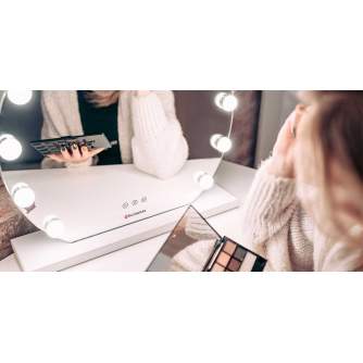 Make-up Зеркало - Humanas HS-HM05 make-up mirror with LED lighting - быстрый заказ от производителя