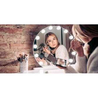 Make-up spoguļi - Humanas HS-HM05 make-up mirror with LED lighting - ātri pasūtīt no ražotāja