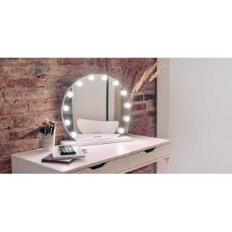 Make-up Mirror - Humanas HS-HM05 make-up mirror with LED lighting - quick order from manufacturer