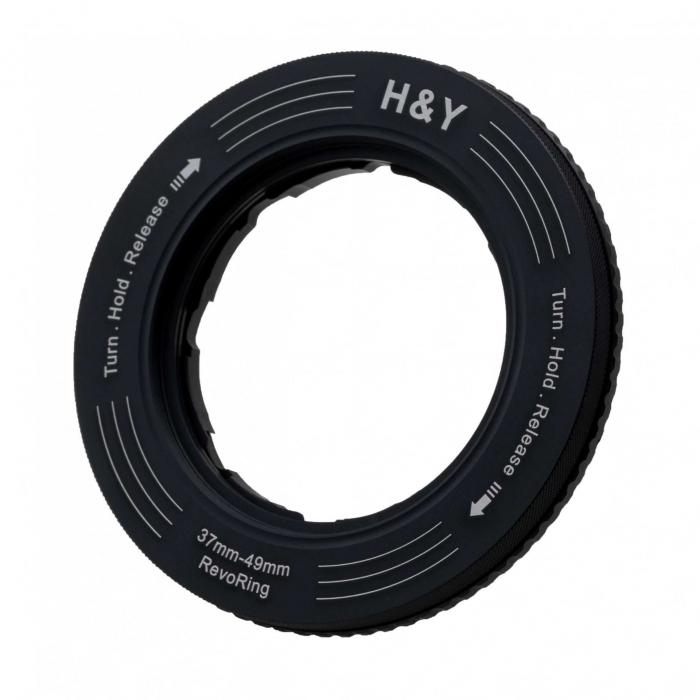 Filtru adapteri - H&Y Revoring 37-49 mm adjustable filter holder for 52 mm filters - perc šodien veikalā un ar piegādi