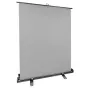 Background Set with Holder - StudioKing Roll-Up Background Screen FB-150200FGR 150x200 cm Grey - quick order from manufacturer