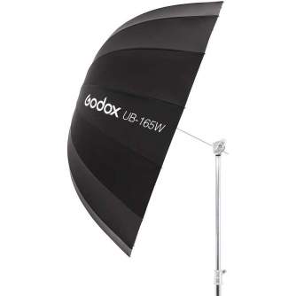 Foto lietussargi - Godox ub-165w 165cm parabolic umbrella black/white - perc šodien veikalā un ar piegādi