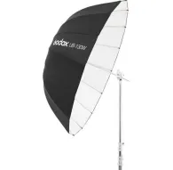 Godox ub-130w paraboliskais lietussargs melns/balts 130cm noma