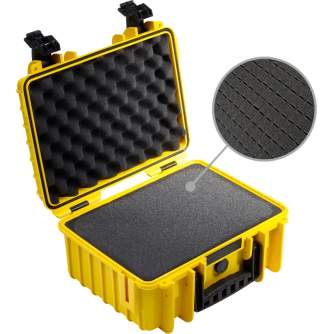 Cases - BW OUTDOOR CASES TYPE 3000 FOR DJI MAVIC3 OR DJI MAVIC 3 FLY MORE COMBO , YELLOW 3000/Y/MAVIC3 - quick order from manufacturer