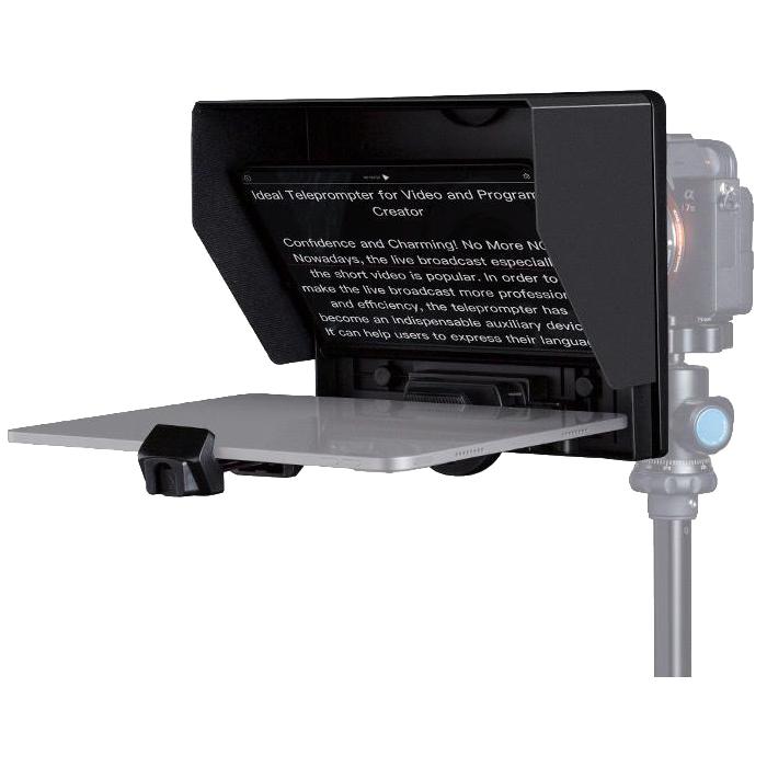 Teleprompter - FEELWORLD TP10 TELEPROMPTER DSLR, SUPPORTS UP TO 11" TABLET TP10 - quick order from manufacturer