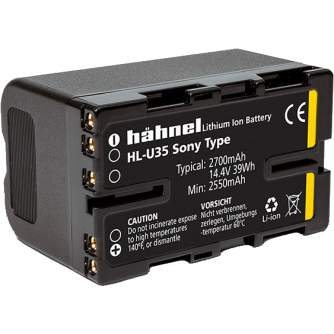 Kameru akumulatori - HÄHNEL BATTERY SONY HL U35 1000 148.0 - ātri pasūtīt no ražotāja