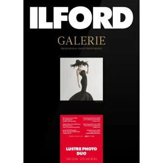 Photo paper for printing - ILFORD GALERIE LUSTRE PHOTO DUO 330G A4 50 SHEETS 2002818 - quick order from manufacturer