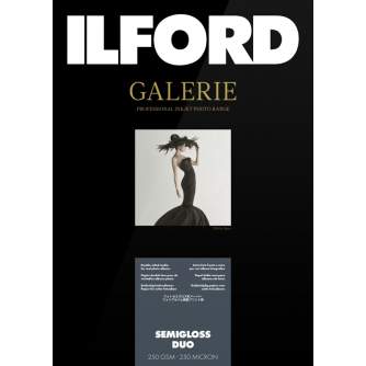 Photo paper for printing - ILFORD GALERIE SEMI GLOSS DUO 250G A3 25 SHEETS 2001785 - quick order from manufacturer