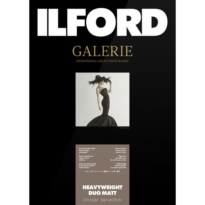 Photo paper for printing - ILFORD GALERIE HEAVYWEIGHT DUO MATT 310G A4 25 SHEETS 2002741 - quick order from manufacturer