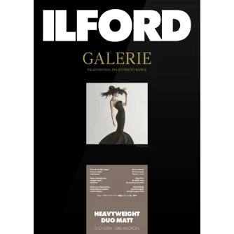Photo paper for printing - ILFORD GALERIE HEAVYWEIGHT DUO MATT 310G A3 25 SHEETS 2005023 - quick order from manufacturer