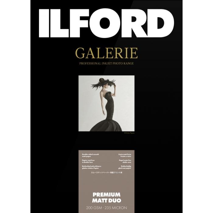 Photo paper for printing - ILFORD GALERIE PREMIUM MATT DUO 200G A4 25 SHEETS 2002743 - quick order from manufacturer