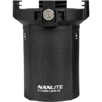 Насадки для света - NANLITE 19 LENS FOR FM MOUNT PROJECTOR PJ-FMM-LENS-19 - быстрый заказ от производителя