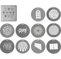 Насадки для света - NANLITE GOBO SET 1 FOR PJ-BM AS-GB-B-SET1 - быстрый заказ от производителяНасадки для света - NANLITE GOBO SET 1 FOR PJ-BM AS-GB-B-SET1 - быстрый заказ от производителя