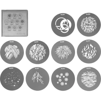 Gaismas veidotāji - NANLITE GOBO SET 2 FOR PJ-BM AS-GB-B-SET2 - ātri pasūtīt no ražotāja