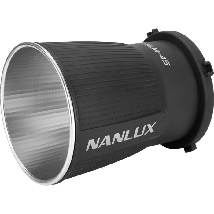 Barndoors Snoots & Grids - NANLUX 45-DEGREE REFLECTOR FOR EVOKE RF-NLM-45 - quick order from manufacturer