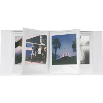 Albumi - POLAROID PHOTO ALBUM SMALL WHITE 6178 - perc šodien veikalā un ar piegādi