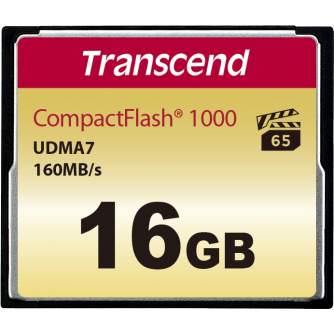 Atmiņas kartes - TRANSCEND CF 1066X 16GB ULTIMATE TS16GCF1000 - купить сегодня в магазине и с доставкой