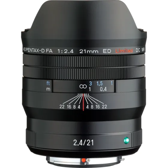 RICOH/PENTAX PENTAX HD D FA 21MM F/2.4 ED LIMITED DC WR BLACK 28040