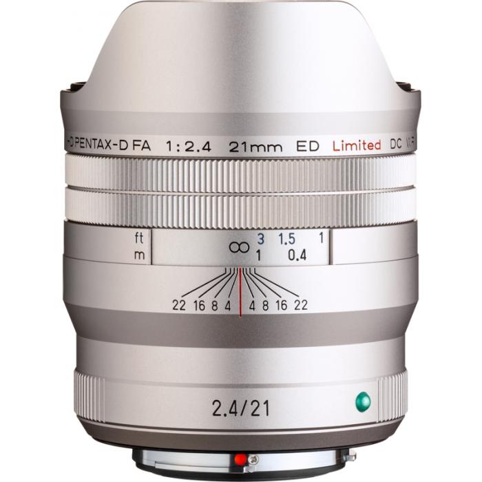 Lenses - RICOH/PENTAX PENTAX HD D FA 21MM F/2.4 ED LIMITED DC WR SILVER 28050 - quick order from manufacturer