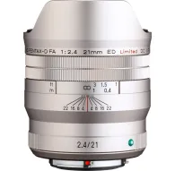 Lenses - RICOH/PENTAX PENTAX HD D FA 21MM F/2.4 ED LIMITED DC WR SILVER 28050 - quick order from manufacturerLenses - RICOH/PENTAX PENTAX HD D FA 21MM F/2.4 ED LIMITED DC WR SILVER 28050 - quick order from manufacturer